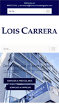 Mobile Screenshot of loiscarreraabogados.com